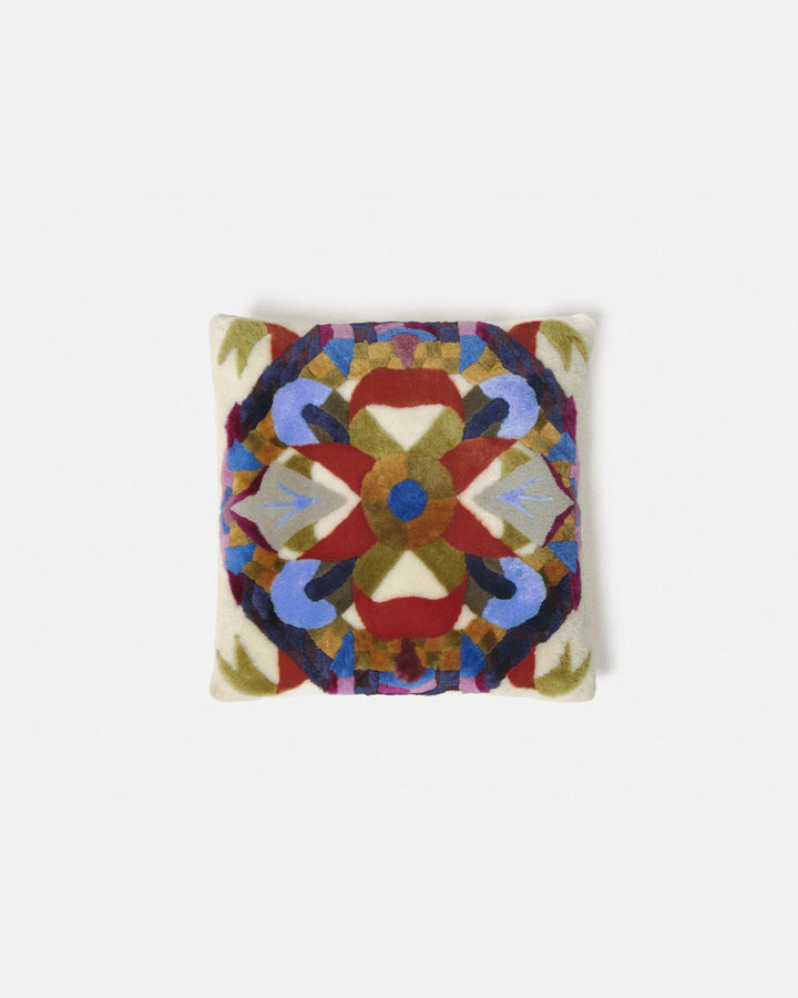 PIERRE MARIE - Petit coussin "LA PRAIRIE" -Yves Salomon Editions