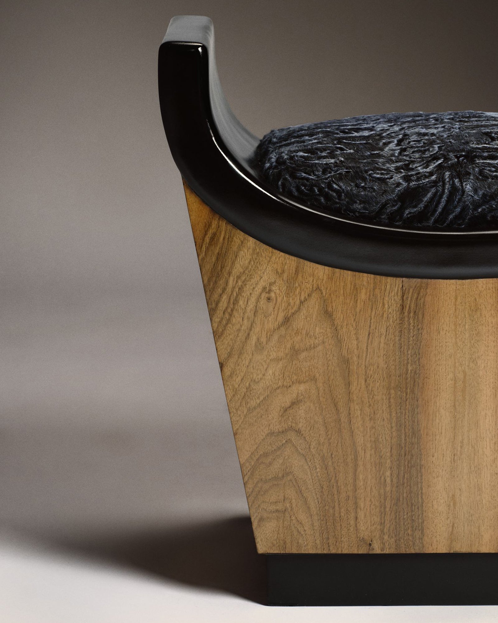 VINTAGE GAETANO BORSANI - Tabouret -Yves Salomon Editions