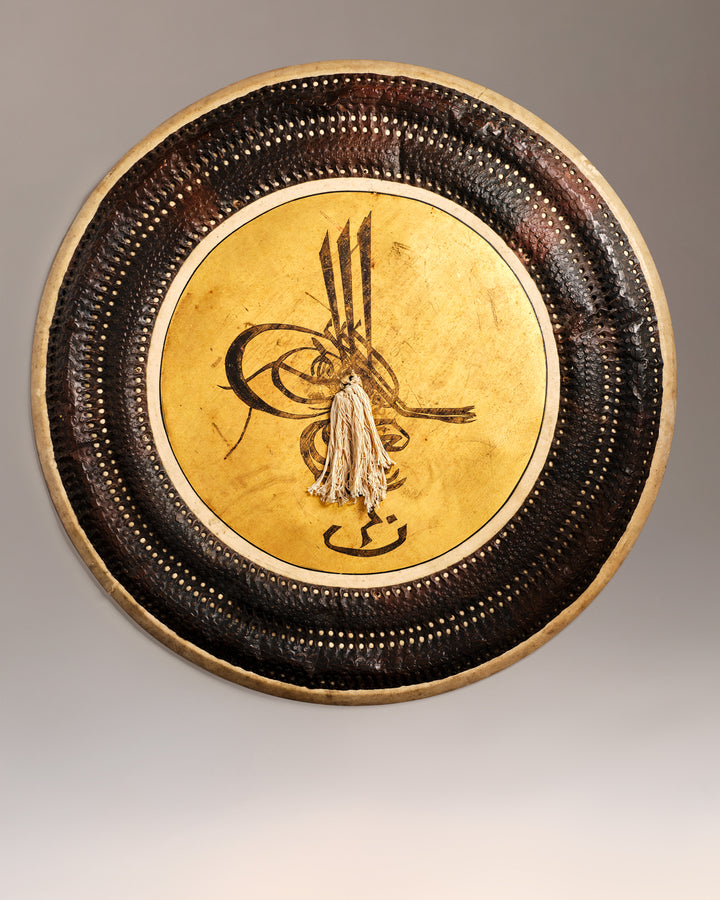 VINTAGE CARLO BUGATTI - Assiette décorative murale