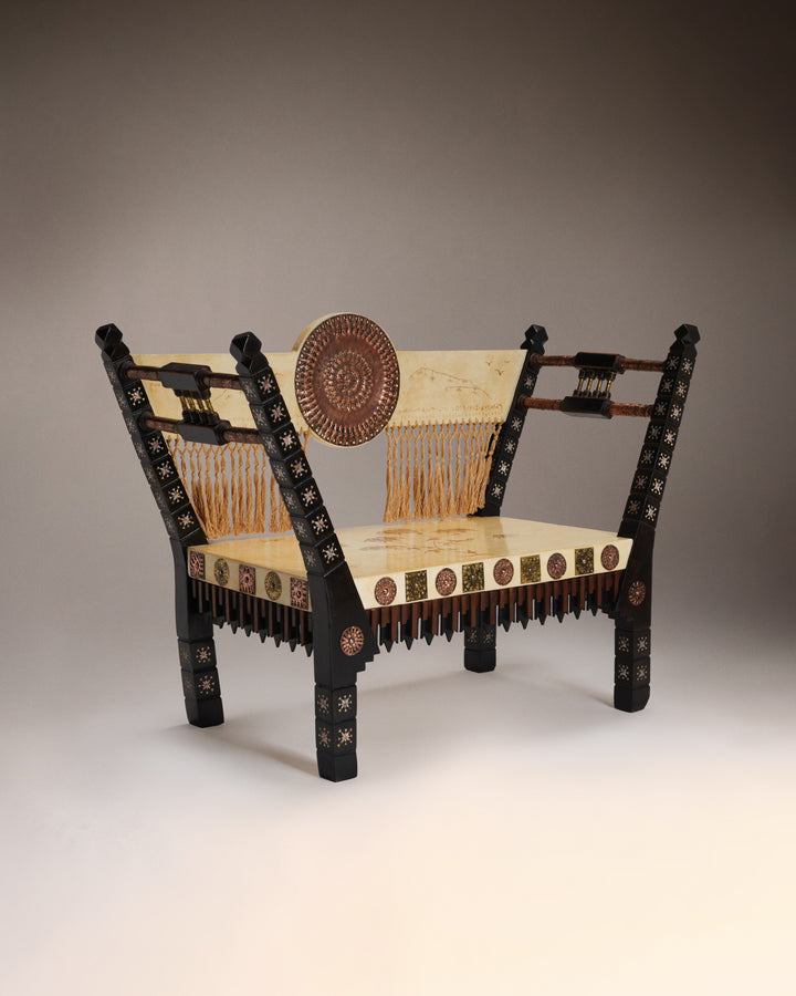 VINTAGE CARLO BUGATTI - Sofa