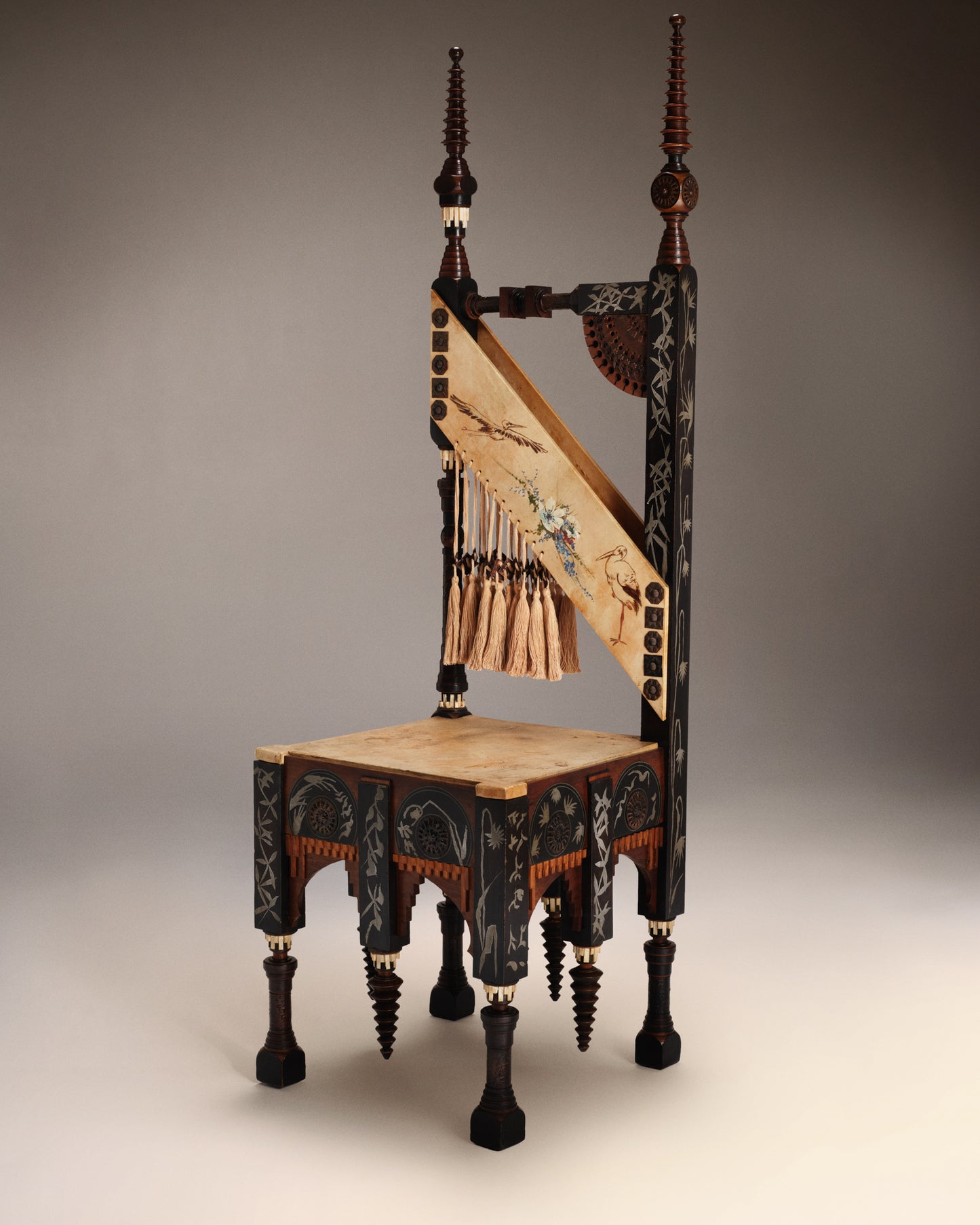 VINTAGE CARLO BUGATTI - Chair