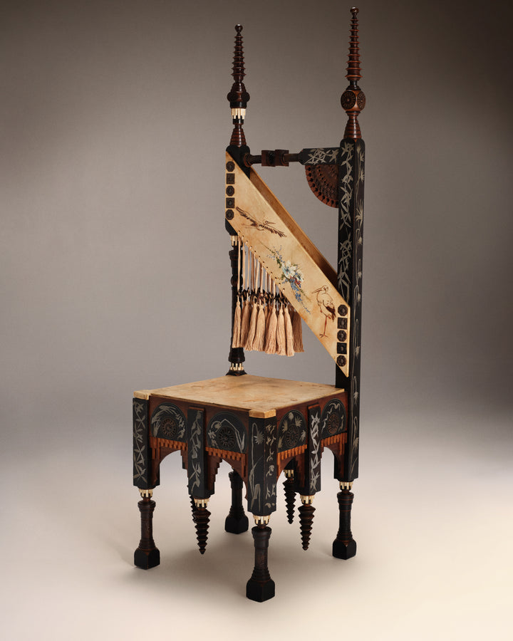 VINTAGE CARLO BUGATTI - Chair