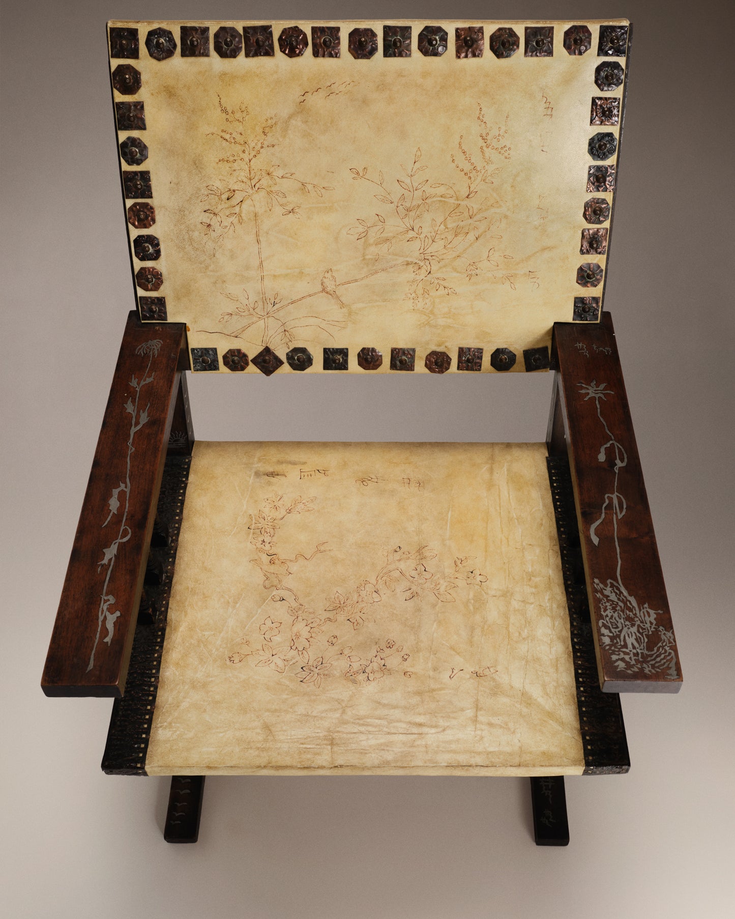 VINTAGE CARLO BUGATTI - Armchair