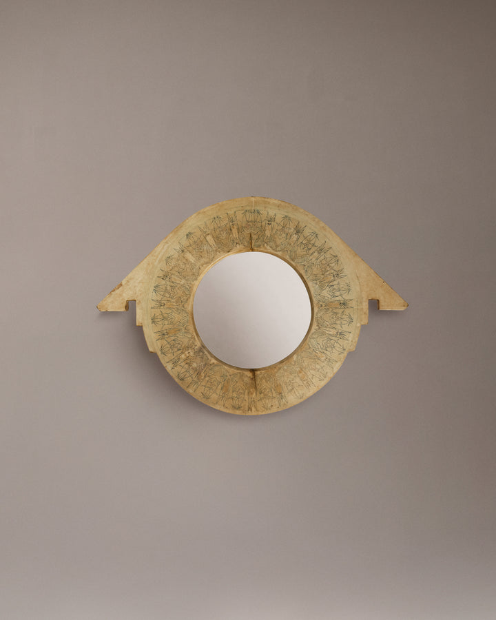 VINTAGE CARLO BUGATTI - Miroir