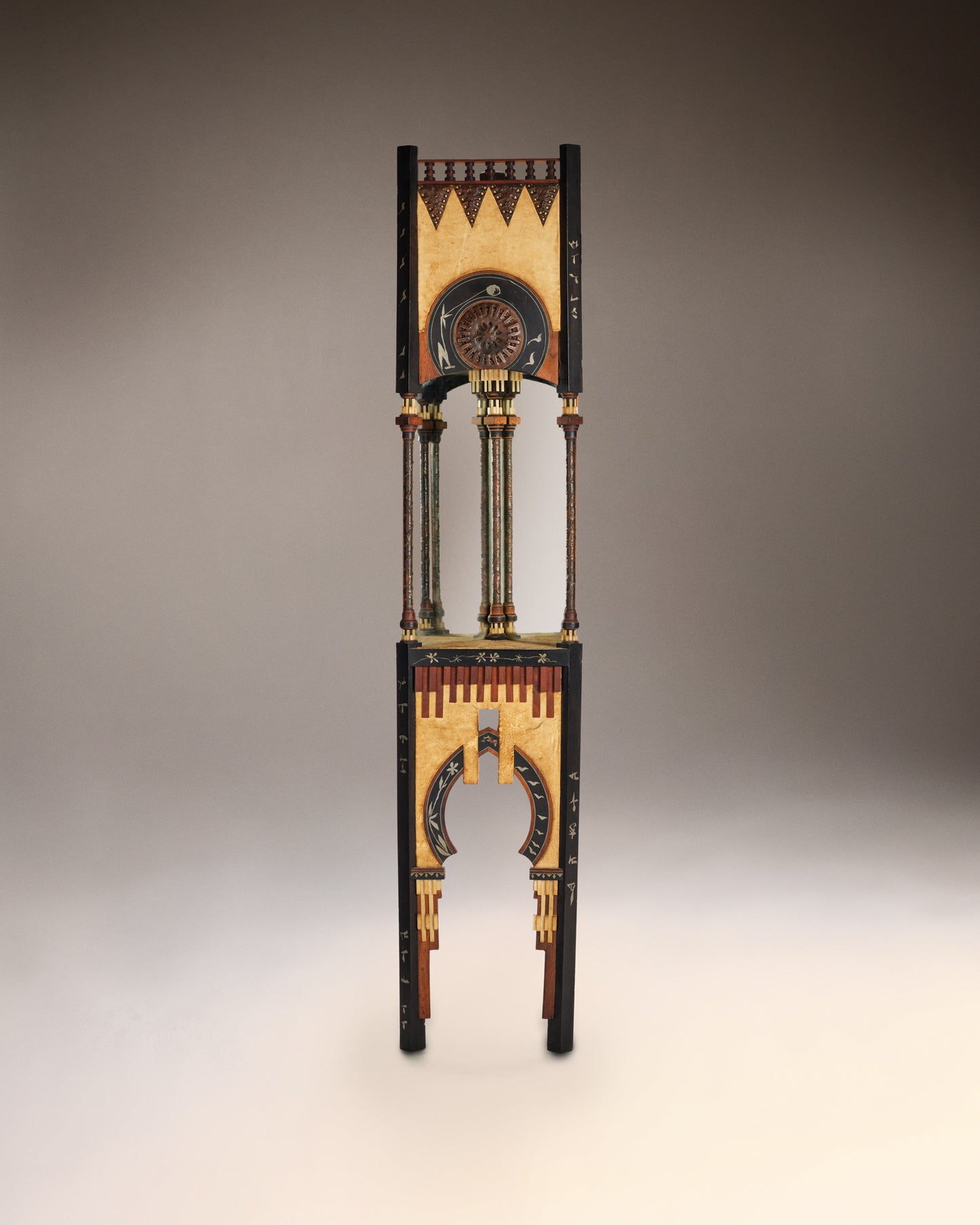 VINTAGE CARLO BUGATTI - Corner shelf